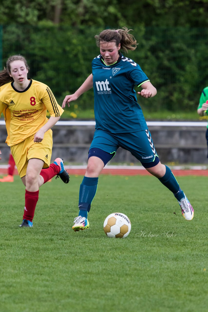 Bild 257 - B-Juniorinnen VfL Oldesloe - JSG Sdtondern : Ergebnis: 2:0